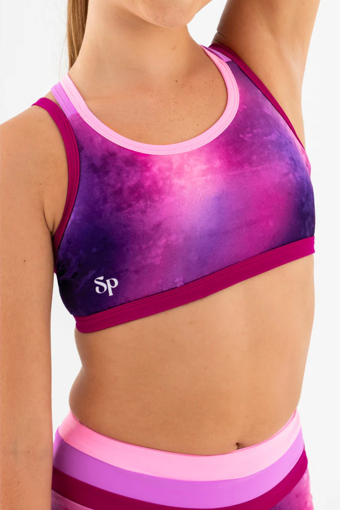 Sylvia P Mariposa Crop Top