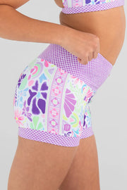 Sylvia P Mod Squad High Waist Short