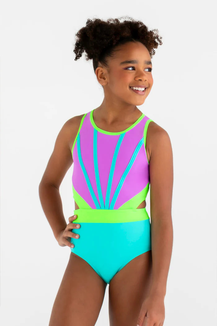 Sylvia P Neon Daphne Leotard