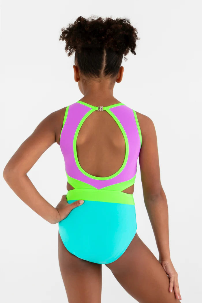 Sylvia P Neon Daphne Leotard
