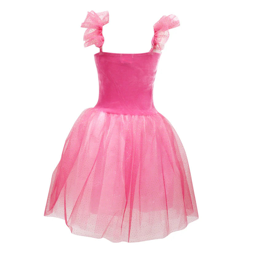 Pink Poppy Velvet Sparkle Dress