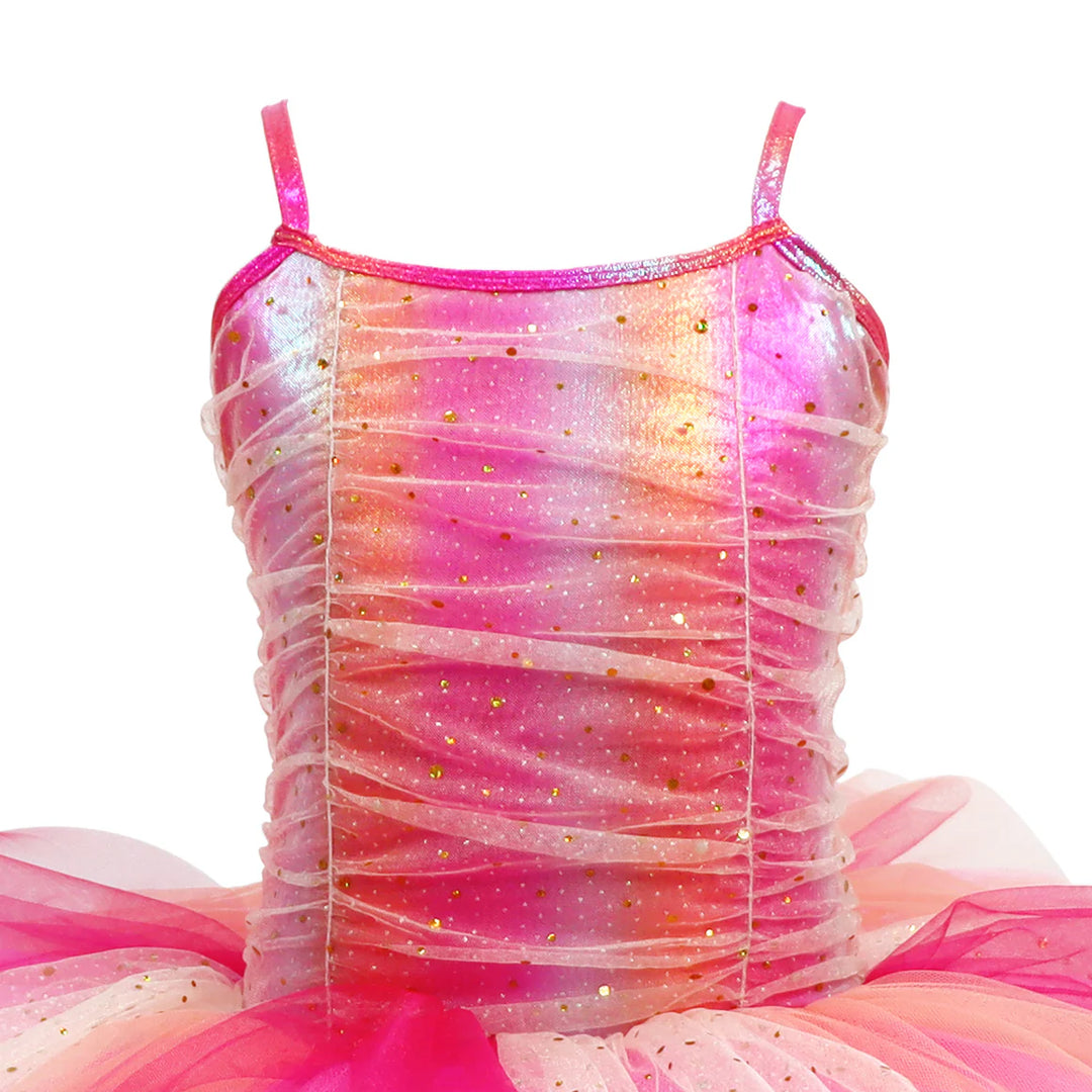 Pink Poppy Vibrant Vacation Party Tutu
