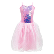 Pink Poppy Romantic Ballet Sequin Dress