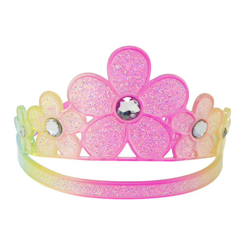 Pink Poppy Fairy Butterfly Friends Crown