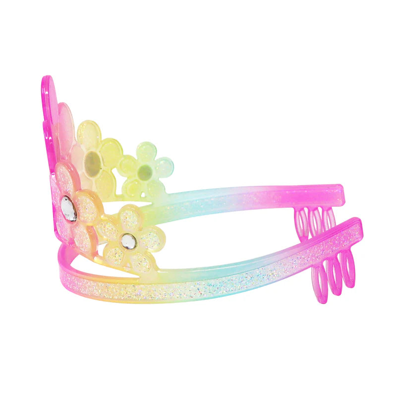 Pink Poppy Fairy Butterfly Friends Crown