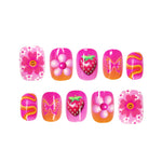 Load image into Gallery viewer, Pink Poppy Press on Nails- Fairy Butterfly
