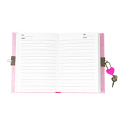 Pink Poppy Ballerina Scented Lockable Diary