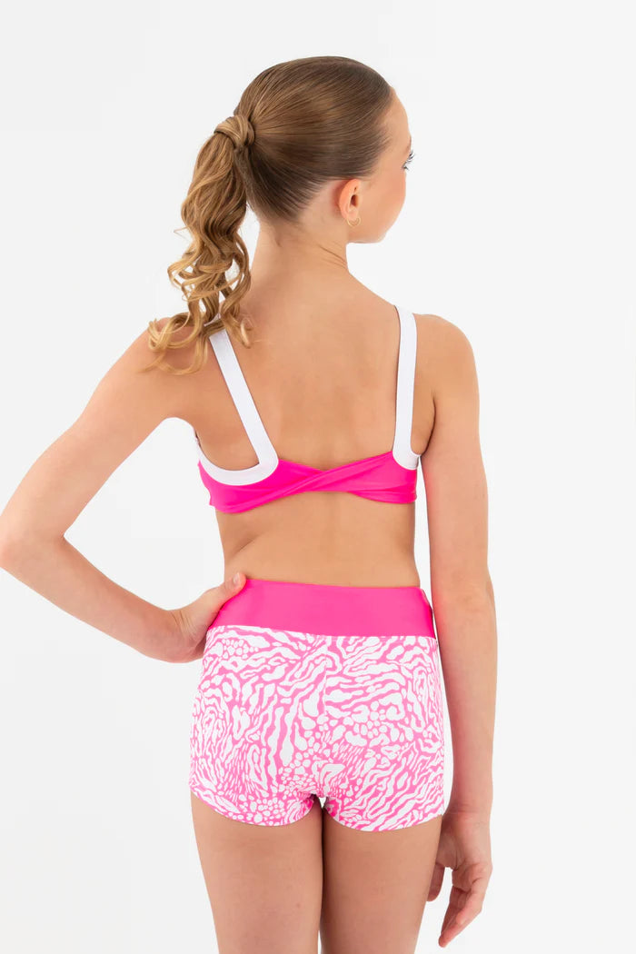 Sylvia P South Beach Crop Top- Paradiso Collection