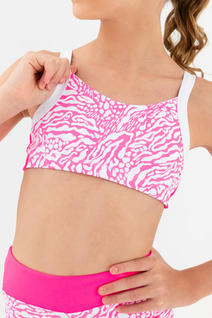 Sylvia P South Beach Crop Top- Paradiso Collection