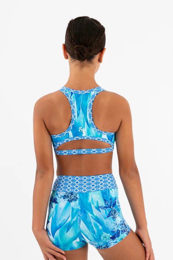 Sylvia P Underwater Goddess Crop Top