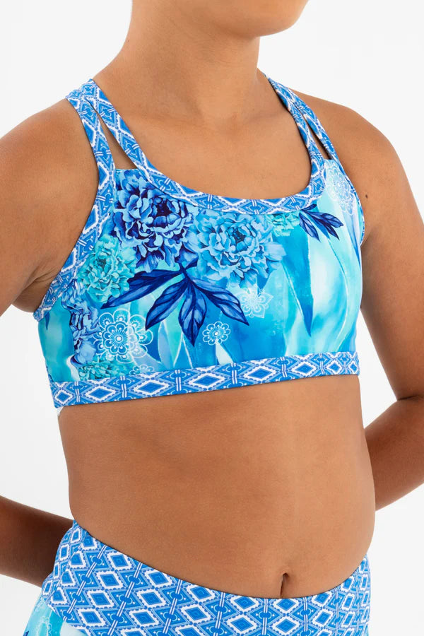 Sylvia P Underwater Goddess Crop Top