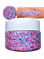 Load image into Gallery viewer, Braid In Style Glitter Gel - Bubblegum

