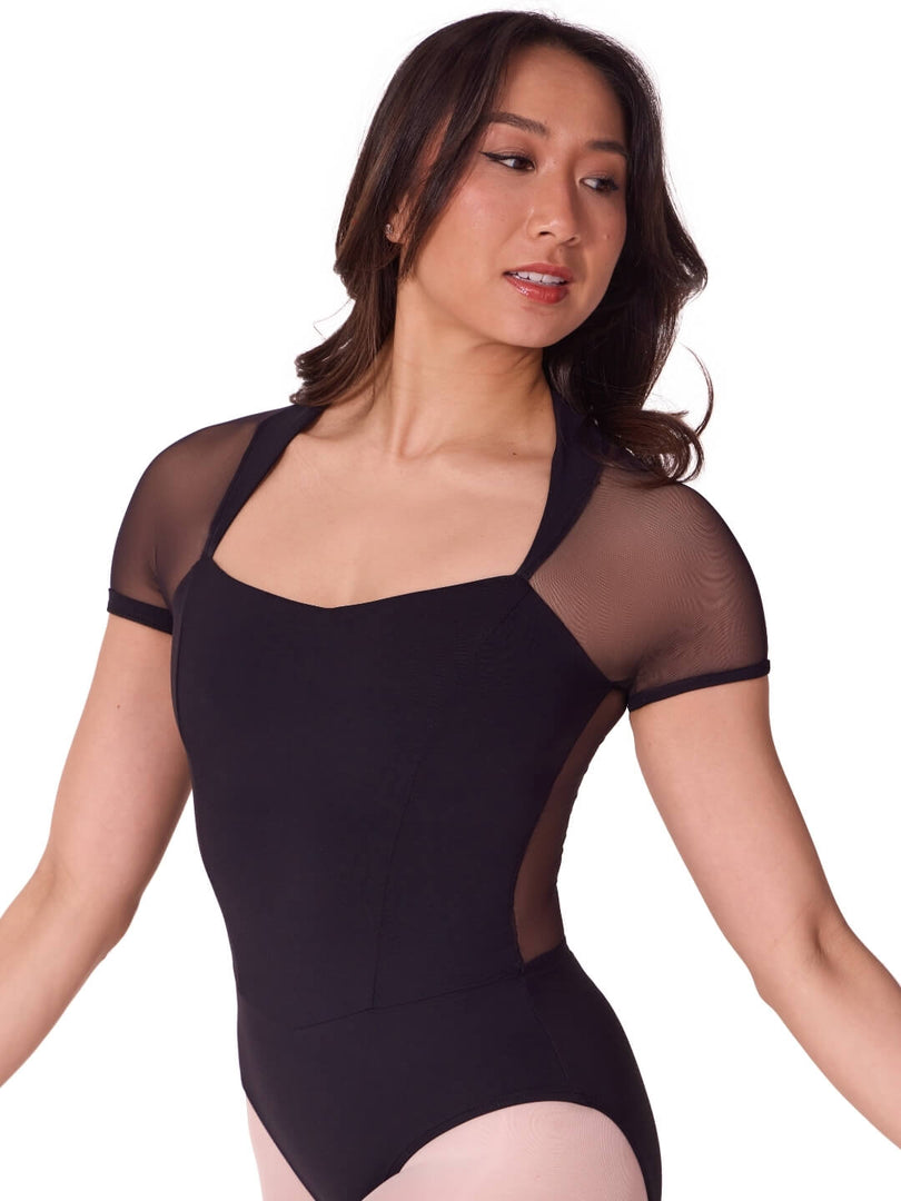 Capezio Corset Short Sleeve Leotard
