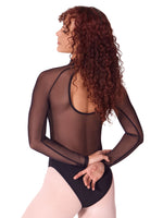 Load image into Gallery viewer, Capezio Long Sleeve Mesh leotard
