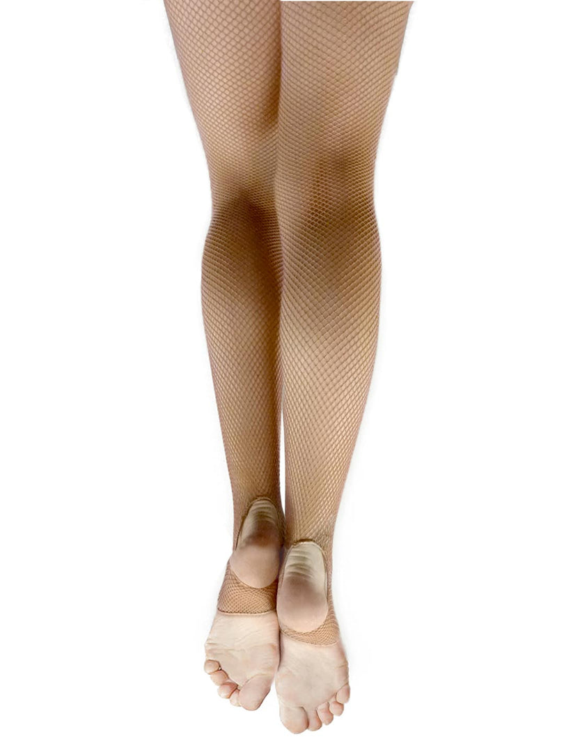 Capezio Stirrup Professional Fishnet Stocking-Adults