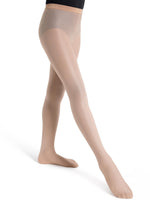 Load image into Gallery viewer, Capezio Ultra Shimmery Footed Stocking- Kids
