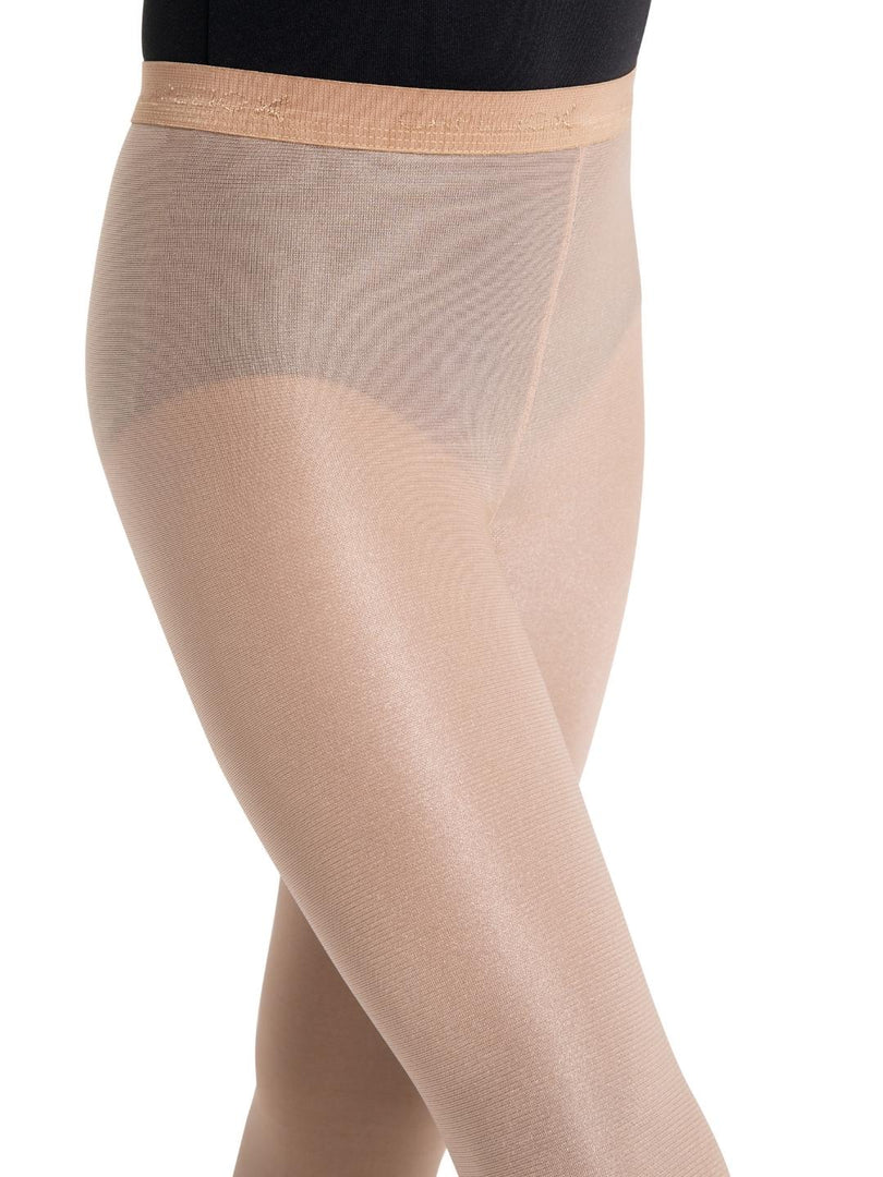 Capezio Ultra Shimmery Footed Stocking- Kids