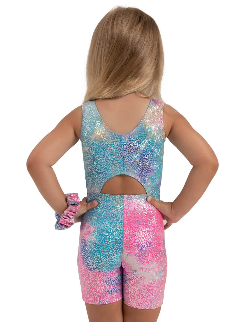 Unicorn Disco Stardust Biketard - Child