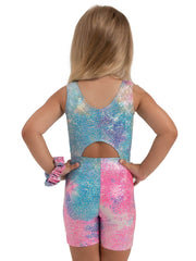 Unicorn Disco Stardust Biketard - Child