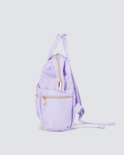 Energetiks Nova Quilted Backpack- Small Lilac