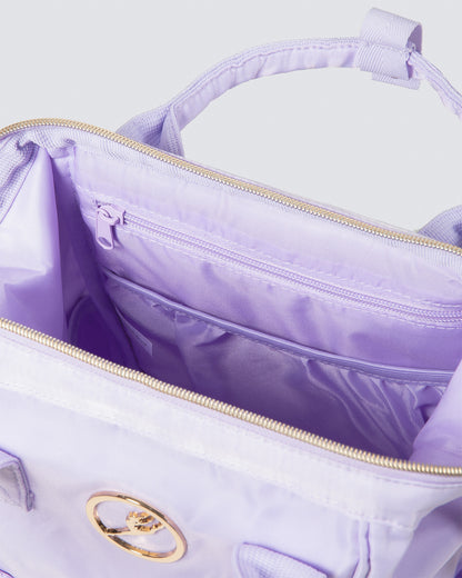 Energetiks Nova Quilted Backpack- Small Lilac