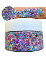 Load image into Gallery viewer, Braid In Style Glitter Gel - Electric Poppy
