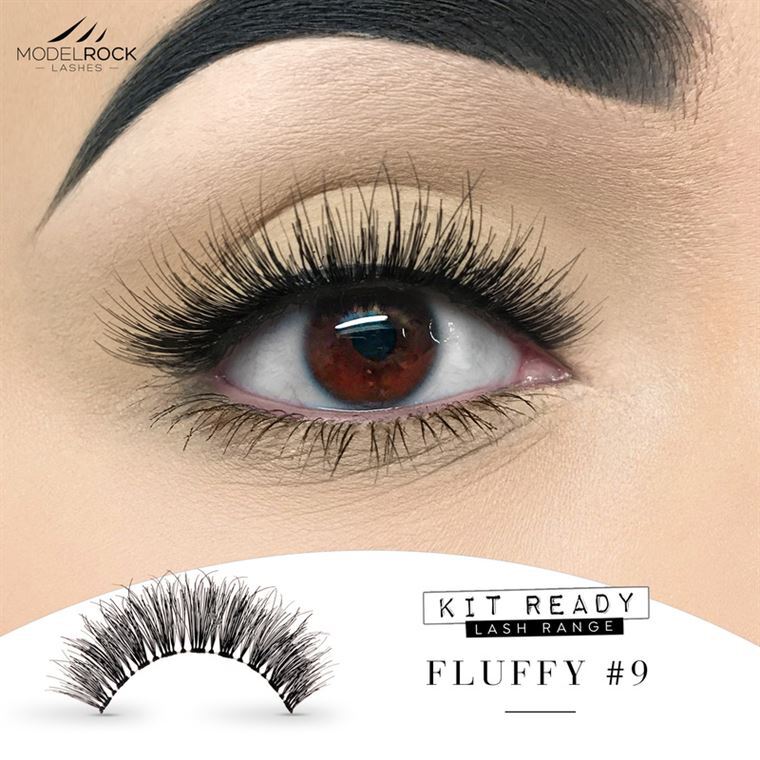 MODELROCK False Lashes Fluffy #9