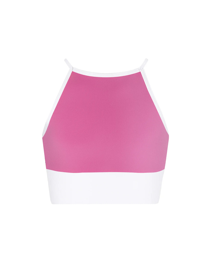 Energetiks Mave Crop Top- Blossom Pink