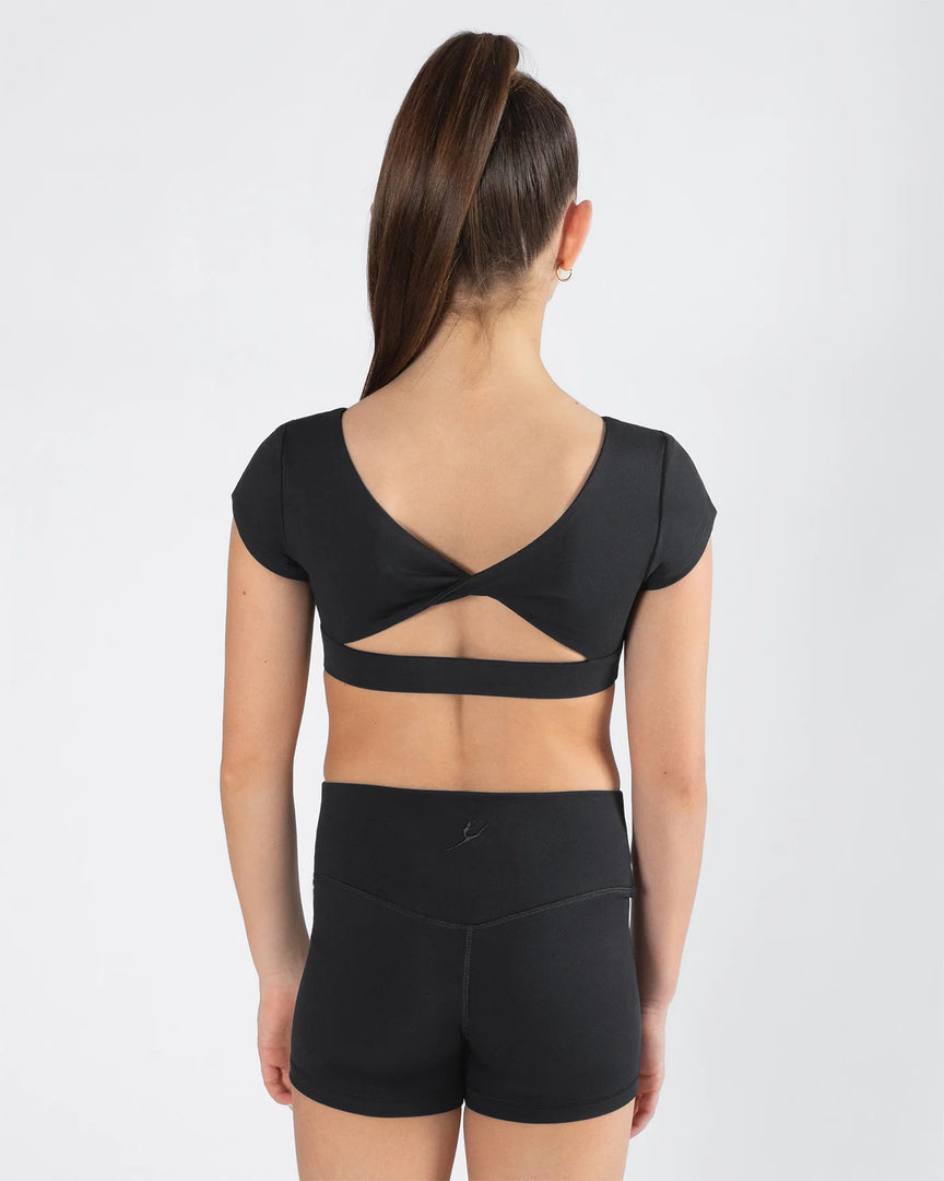 Avery Cap Sleeve Crop Top
