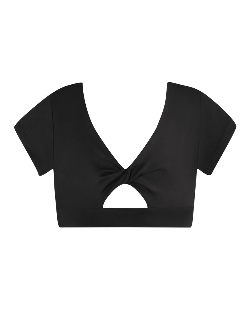 Avery Cap Sleeve Crop Top