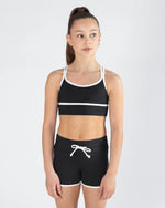 Load image into Gallery viewer, Energetiks Zuri Crop Top-Black