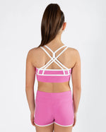 Load image into Gallery viewer, Energetiks Zuri Crop Top-Pink Blossom