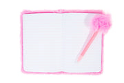 Mad Ally Fluffy Notebook with Pen- Llama