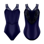 Load image into Gallery viewer, Danse De Paris Moulin Leotard- Midnight Blue