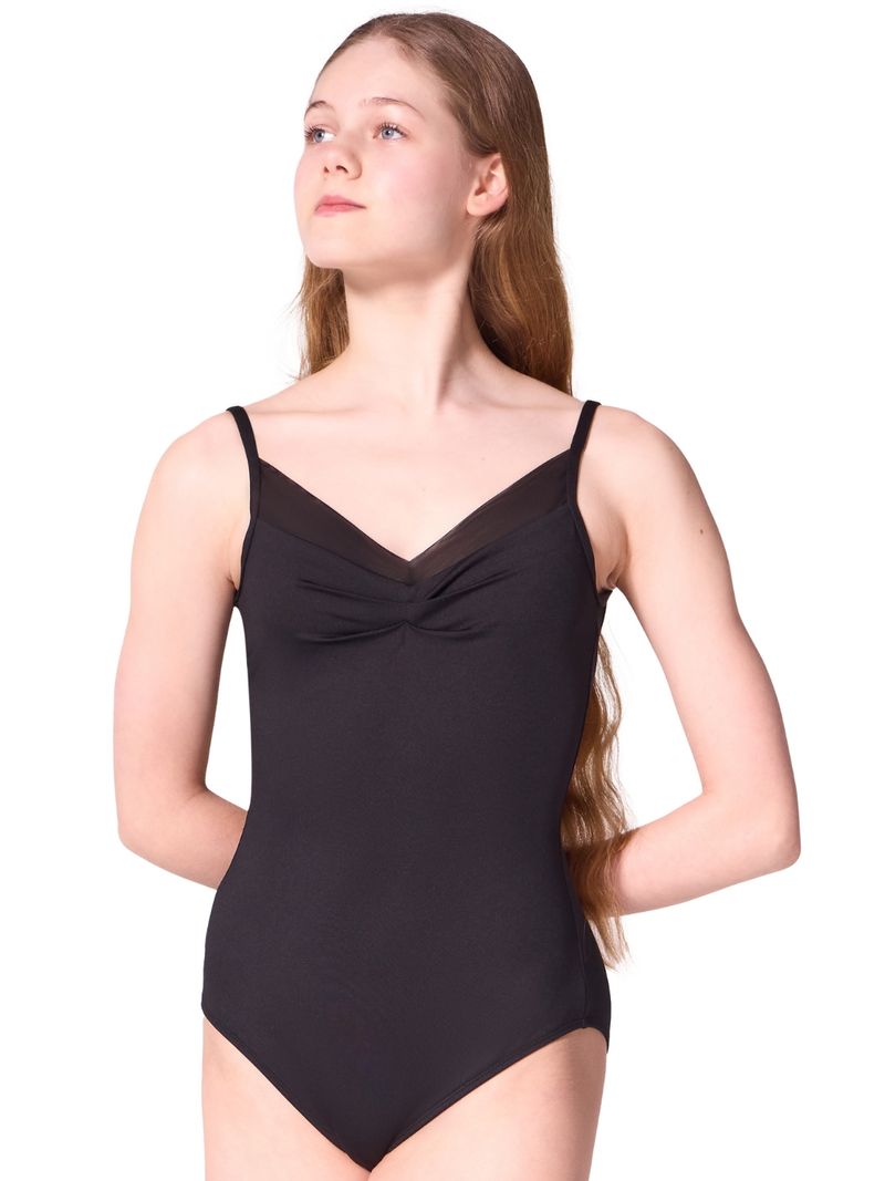 Capezio Anemoia Leotard- Black